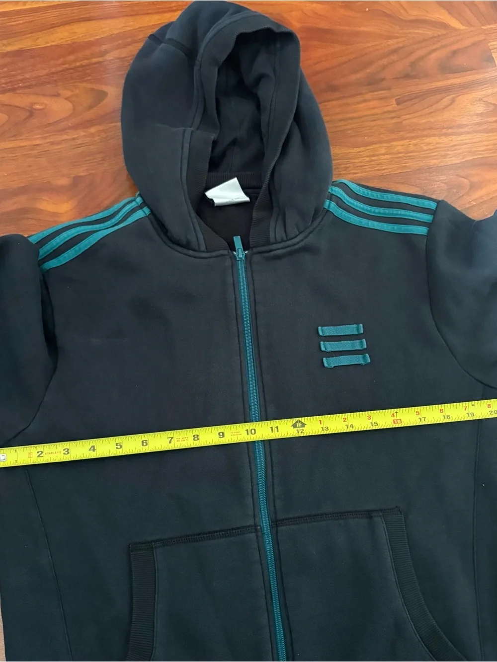 Y2K 2000s Liverpool FC Adidas Sample 1/1 Black Zip Up Hoodie Teamgeist Football